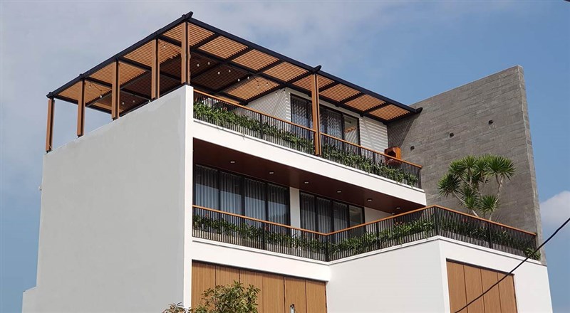 4 ý tưởng thiết kế biệt thự sử dụng gỗ nhựa composite