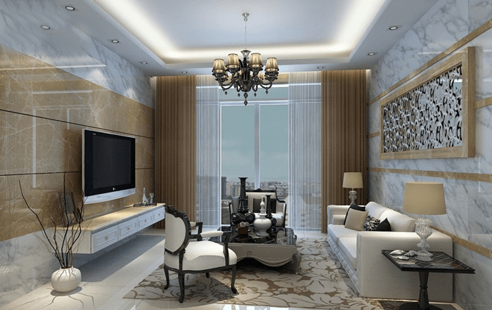 10 mẫu ốp tường bằng lam nhựa giả đá hiện đại