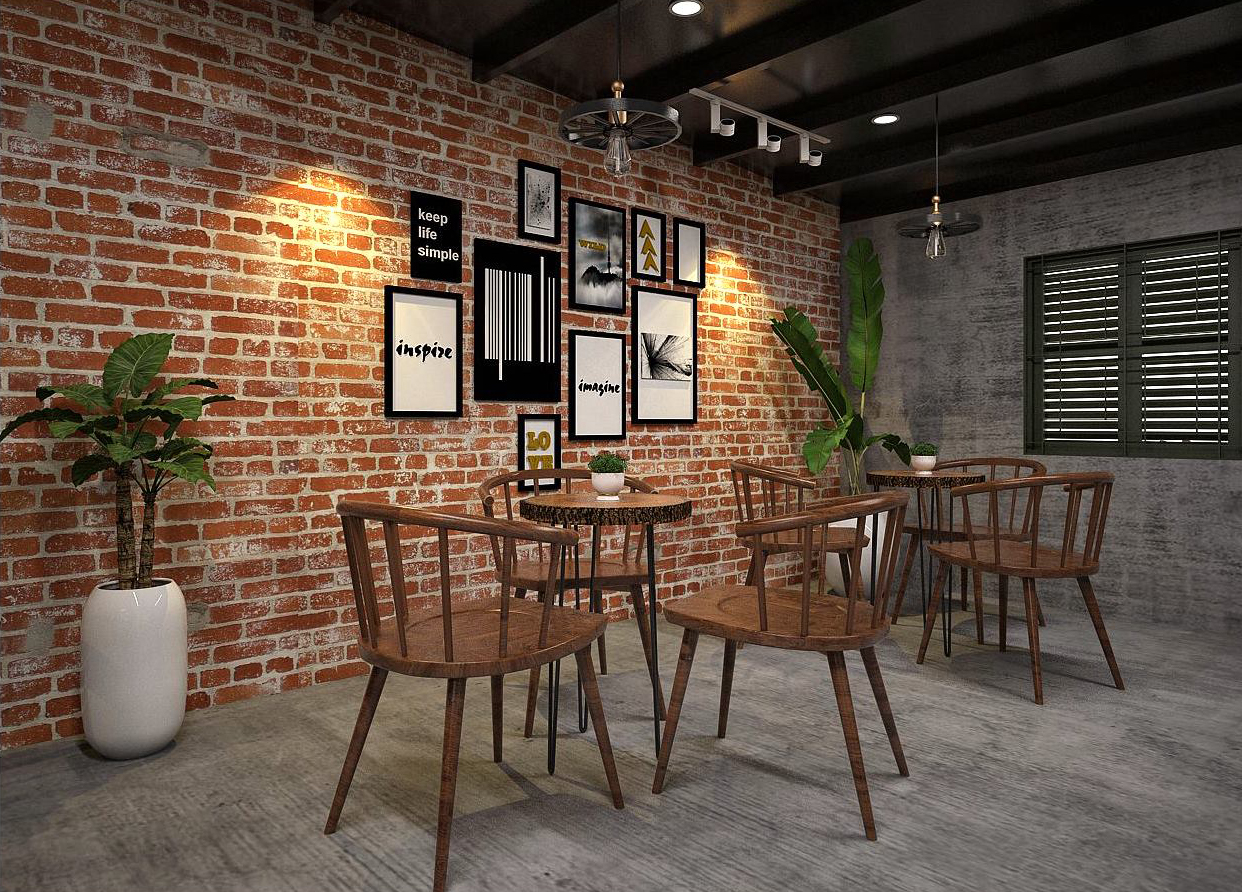 Mẫu tấm ốp cho quán Cafe siêu đẹp 