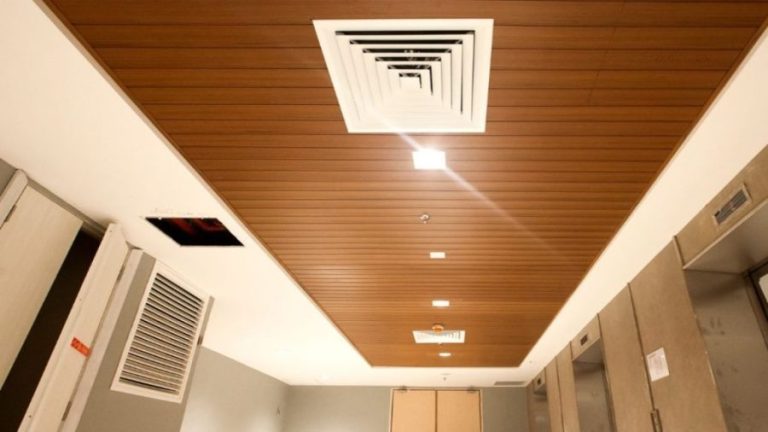 10 Mẫu ốp trần nhựa gỗ sang trọng, hiện đại