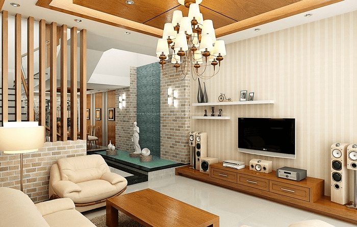 Mẫu lam nhựa giả gỗ trang trí cầu thang