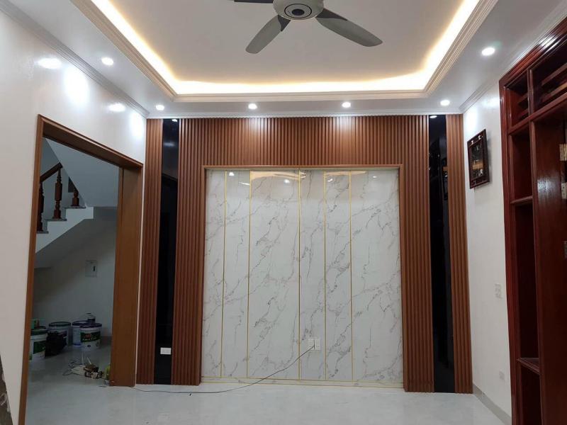 10 mẫu ốp tường bằng lam nhựa giả đá hiện đại