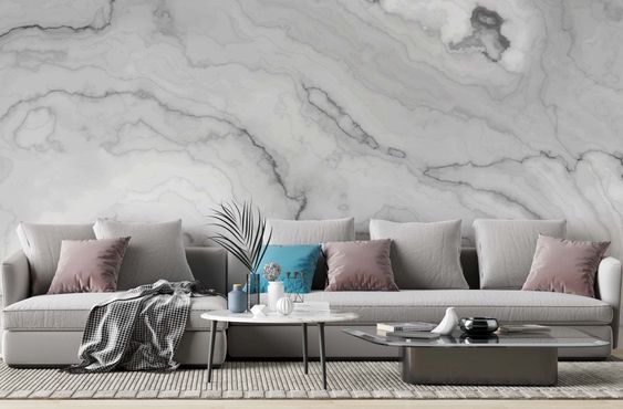 Vì sao nên ốp nhựa giả đá phòng khách?