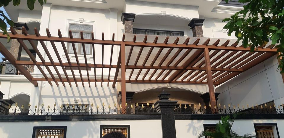 Ứng dụng các loại lam gỗ nhựa ngoài trời phổ biến hiện nay