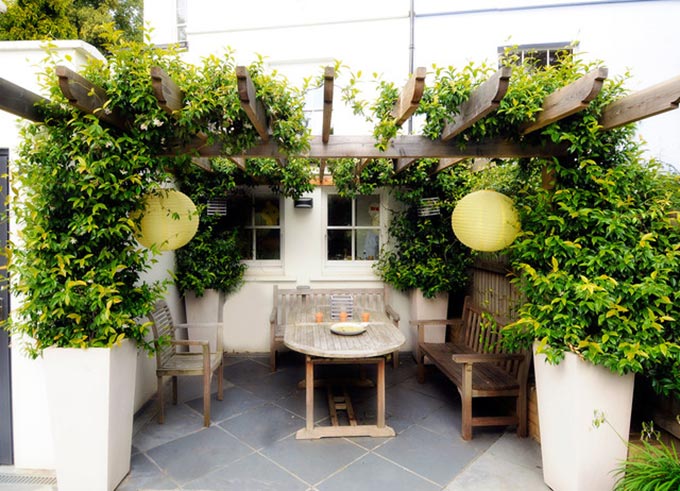 Tổng hợp 25+ mẫu giàn Pergola gỗ nhựa đẹp 