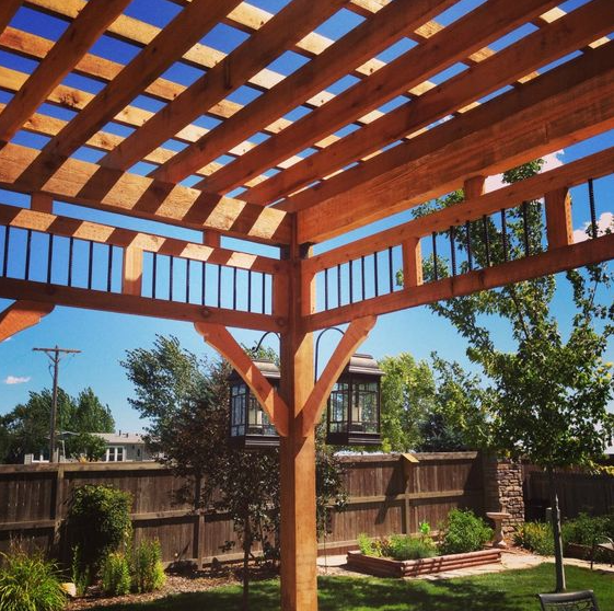 Tổng hợp 25+ mẫu giàn Pergola gỗ nhựa đẹp 